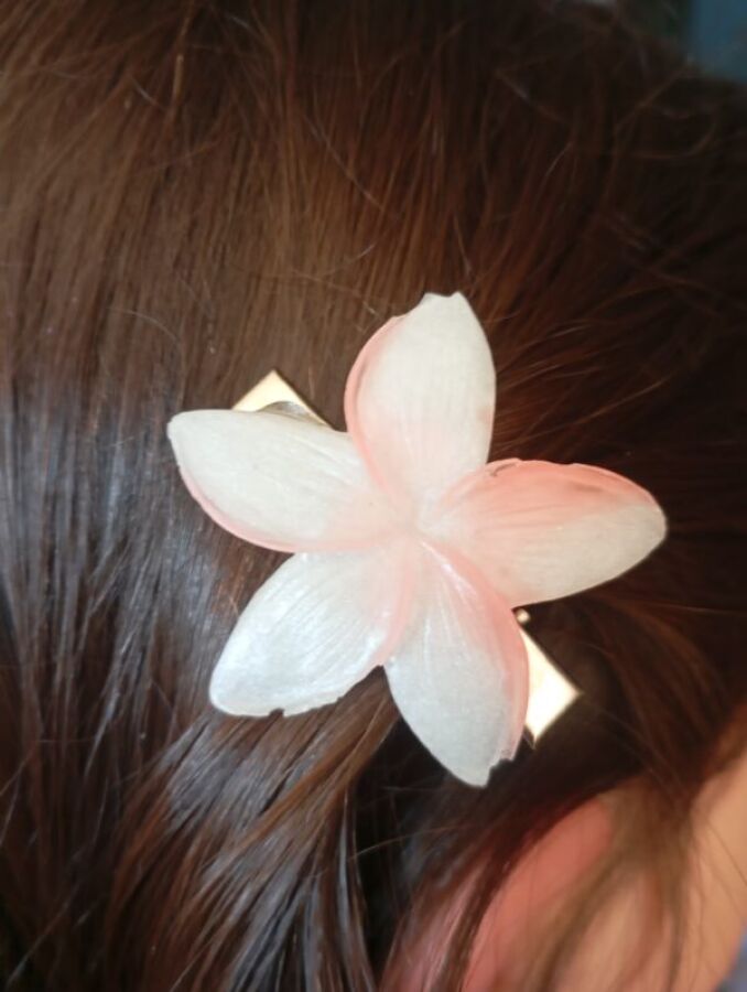 Barrette Fleur Tiaré